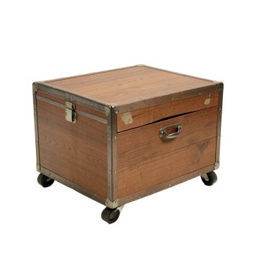 Rocker Extendable Wheel Coffee Table With Storage