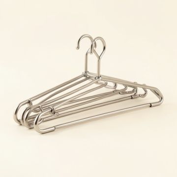 Pants Hangers Space Saving 5 Layers Stainless Steel Retractable Foldable Clothes Organizer (synthetic illustration; no displayed measurements)