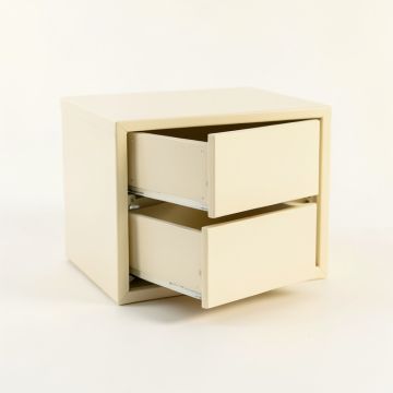 Field Branch Small-Parts Storage Drawer Cabinet - Cream (synthetic illustration; no displayed measurements)