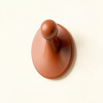 Brook Canyon Wall-Mounted Robe Hook - Terracotta (synthetic illustration; no displayed measurements)