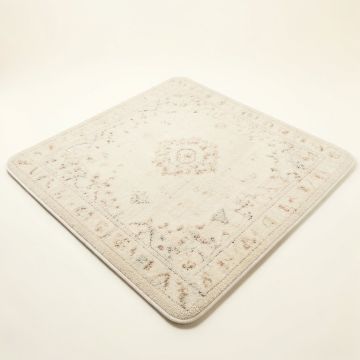 Pittsfield Bohemian Tufted Wool Cream Area Rug (synthetic illustration; no displayed measurements)