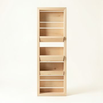 Brook Bridge Empty Vertical Garden Frame - Beige (synthetic illustration; no displayed measurements)