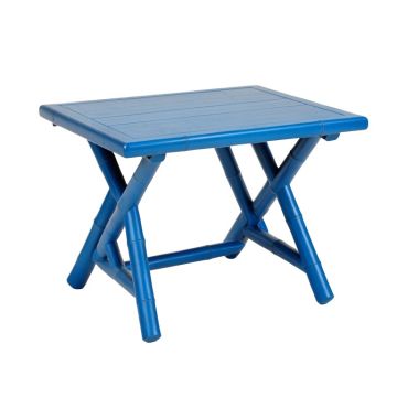 Ridge Bend Patio Table - Blue (synthetic illustration; no displayed measurements)