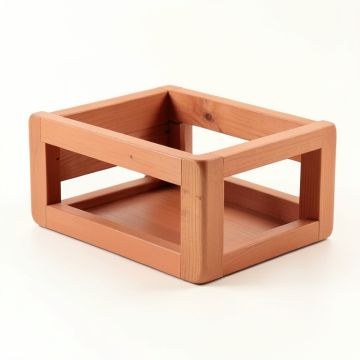 Rowan Dale Empty Furniture-Style Pet Crate - Terracotta (synthetic illustration; no displayed measurements)