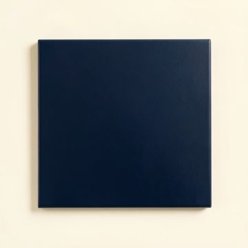 Bay Crest Uninstalled Square Decorative Tile - Navy (synthetic illustration; no displayed measurements)