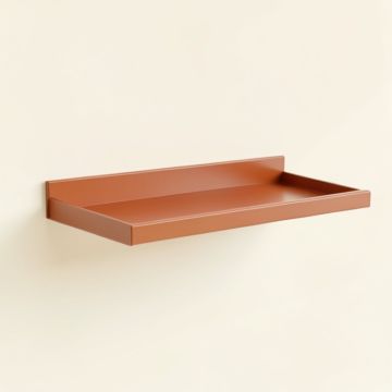 Hill Bluff Wall-Mounted Shelf - Terracotta (synthetic illustration; no displayed measurements)