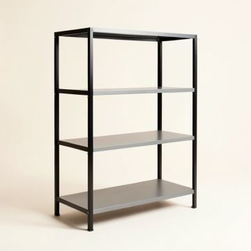 Akilah 40 '' H X 35.5 '' W Metal Etagere Bookcase (synthetic illustration; no displayed measurements)