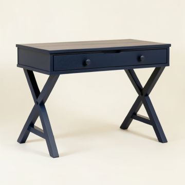 Fern Bluff Writing Desk - Navy (synthetic illustration; no displayed measurements)