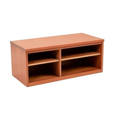 Oak Branch Shoe Storage Bench - Terracotta