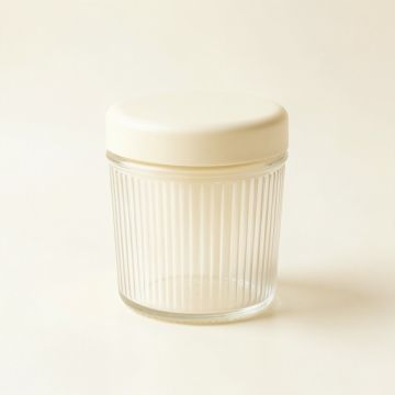 Cove Dale Storage Canister With Lid - Ivory (synthetic illustration; no displayed measurements)