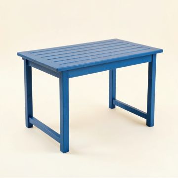 Slate Crossing Patio Table - Blue (synthetic illustration; no displayed measurements)