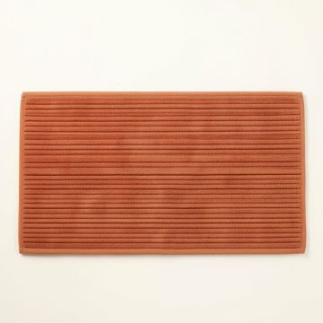 Aspen Crossing Bath Mat - Terracotta (synthetic illustration; no displayed measurements)