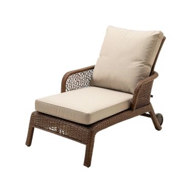 Pergamon Outdoor Lounge Chair With Cushion