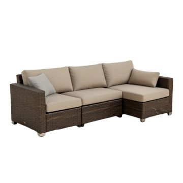 Safira 2 Piece Sofa Seating Group With Cushions
