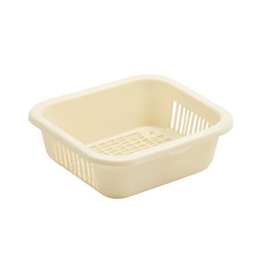 Hill Crest Empty Under-Desk Cable Tray - Ivory