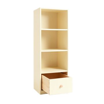 Juniper Bluff Narrow Cubby Tower - Cream