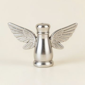 Godinger Silver Art Co Winged Bee Salt And Pepper Set (synthetic illustration; no displayed measurements)