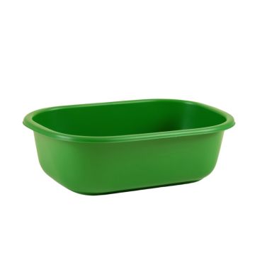 Vale Bridge Empty Storage Basket - Green