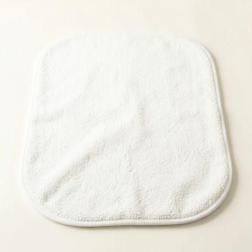 Birch Edge Bath Mat - White (synthetic illustration; no displayed measurements)