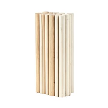 Wooden Window Tubular Wall Décor
