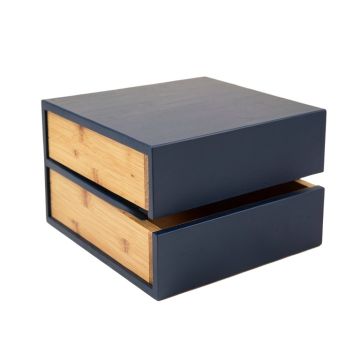 Slate Edge Under-Desk Drawer Unit - Navy