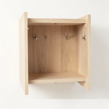 Briar Bridge Empty Mug-Storage Cabinet Insert - Beige (synthetic illustration; no displayed measurements)