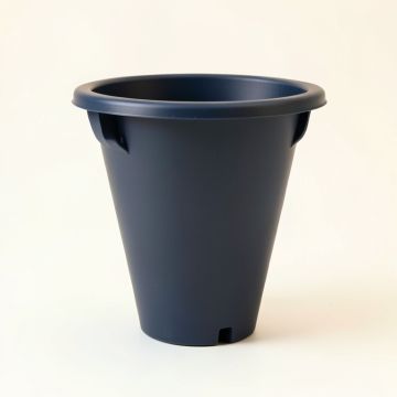 Clay Brook Empty Railing Planter With Integral Brackets - Navy (synthetic illustration; no displayed measurements)
