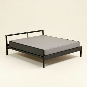 Brinkley 14 '' Steel Platform Bed (synthetic illustration; no displayed measurements)