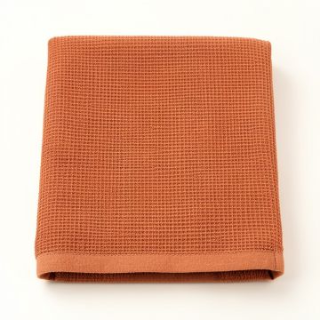 Spruce Bluff Bath Towel - Terracotta (synthetic illustration; no displayed measurements)