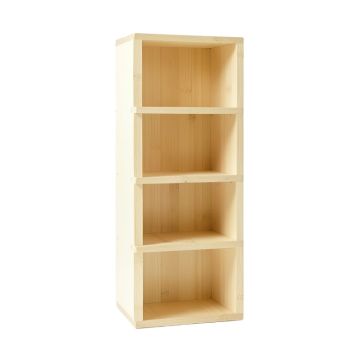 Clay Branch Narrow Cubby Tower - Cream