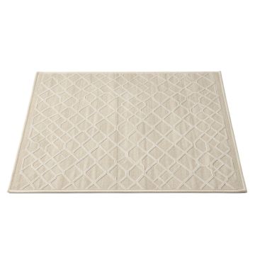 Alder Branch Rectangular Outdoor Rug - Beige