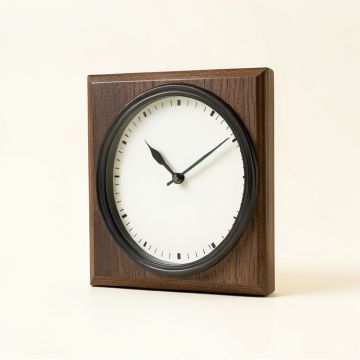 Home And Garden 18 '' Composing Wall Clock (synthetic illustration; no displayed measurements)