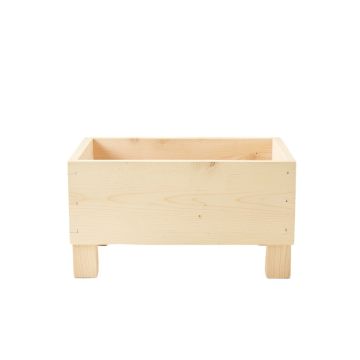 Summit Branch Empty Raised Planter - Ivory