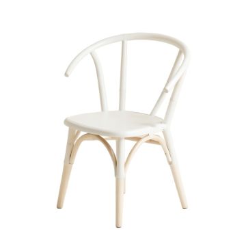 Spruce Arc Dining Chair - White
