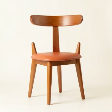 Laurel Brook Dining Chair - Terracotta (synthetic illustration; no displayed measurements)