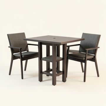 Lucien 3 Piece Bar Height Dining Set (synthetic illustration; no displayed measurements)