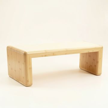 Dawn Falls Indoor Bench - Cream (synthetic illustration; no displayed measurements)
