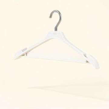 Fretwell Plastic Hangers With Clips For Skirt/Pants (synthetic illustration; no displayed measurements)