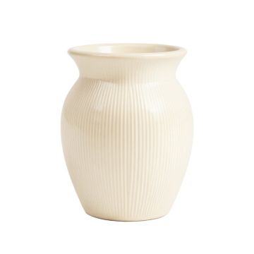 Summit Canyon Empty Decorative Vase - Cream