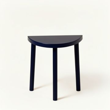 Harbor Arc Compact Balcony Table (synthetic illustration; no displayed measurements)