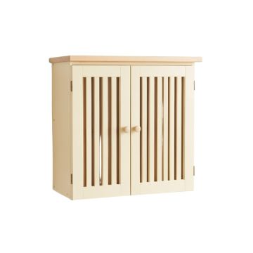 Cedar Crest Wall-Mounted Laundry Cabinet - Cream