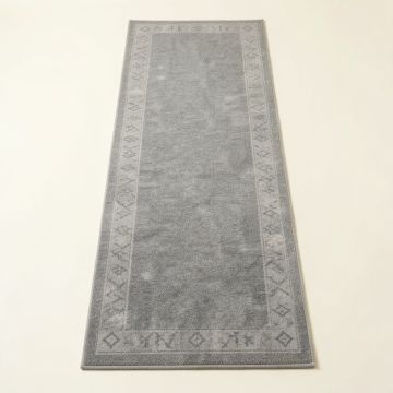 Hill Arc Narrow Runner Rug - Gray (synthetic illustration; no displayed measurements)