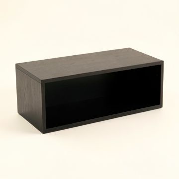 Rowan Bend Shoe Storage Bench - Black (synthetic illustration; no displayed measurements)