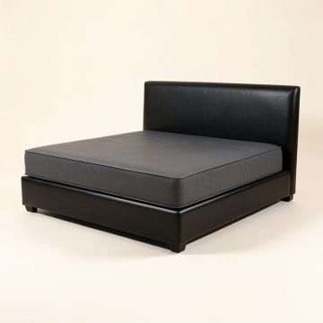 Bassik Upholstered Low Profile Platform Bed (synthetic illustration; no displayed measurements)