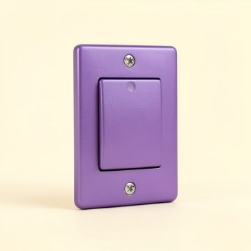 Clef Eighth Notes 1-Gang Toggle Light Switch Wall Plate (synthetic illustration; no displayed measurements)