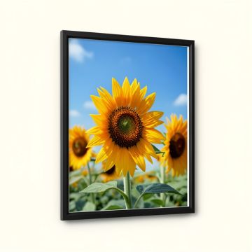 Sunflower Sky Photographic Print (synthetic illustration; no displayed measurements)