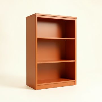 Moss Arc Freestanding Bookcase (synthetic illustration; no displayed measurements)