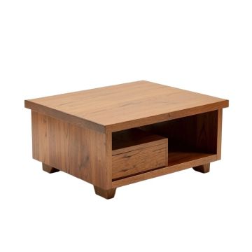 Audley Solid Wood Coffee Table With Storage