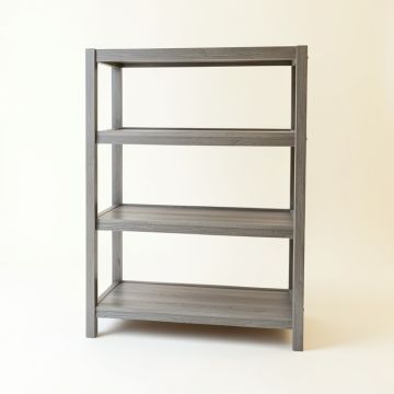 Holly Bridge Empty Seed-Starting Shelving Unit Without Lights - Gray (synthetic illustration; no displayed measurements)