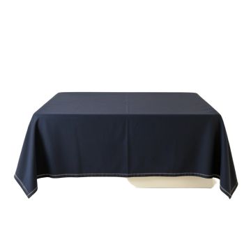 Cove Bend Flat Bed Sheet - Navy